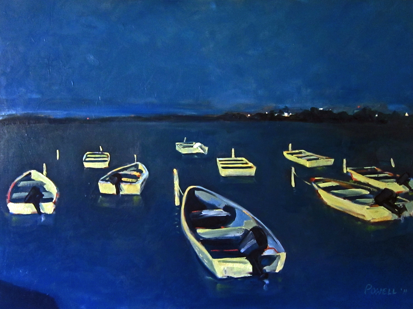 Boats at Anchor (Solomon's, Maryland)